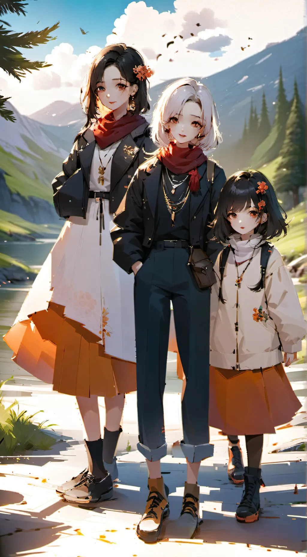 ai character: Kidnapper girls background