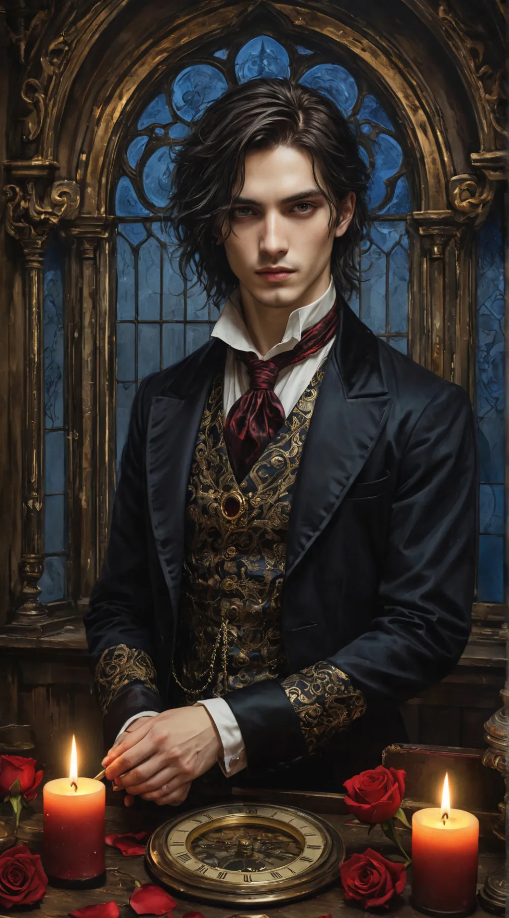 ai character: Valentin background