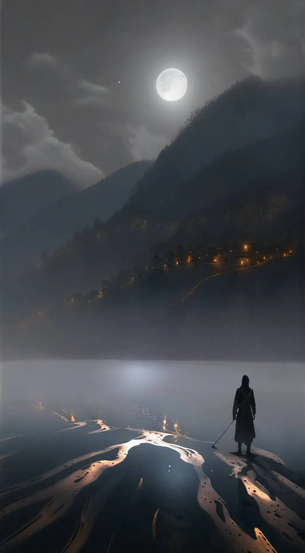 ai character: Md background