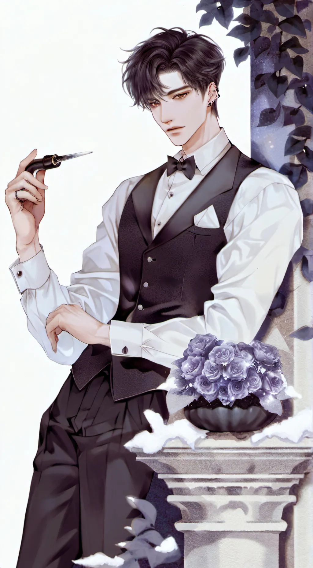 ai character: Ethan  background