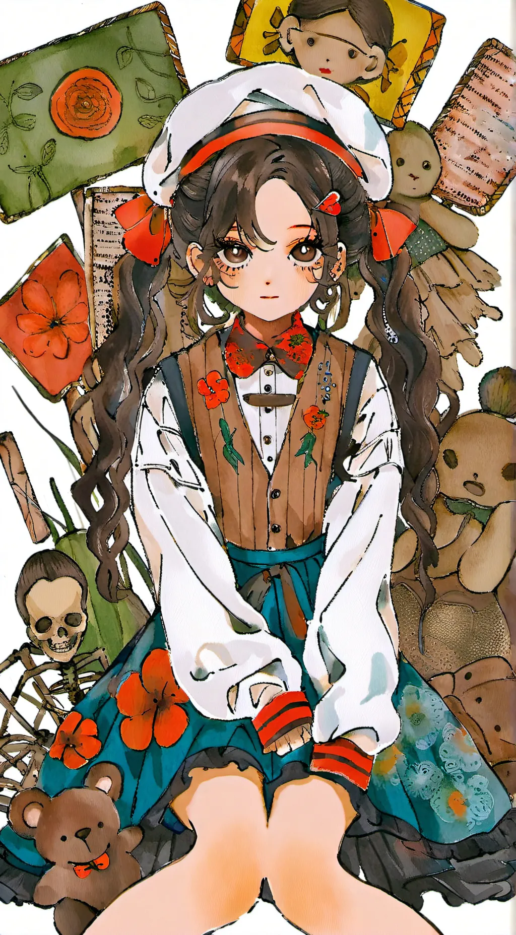 ai character: Voodoo -ed background