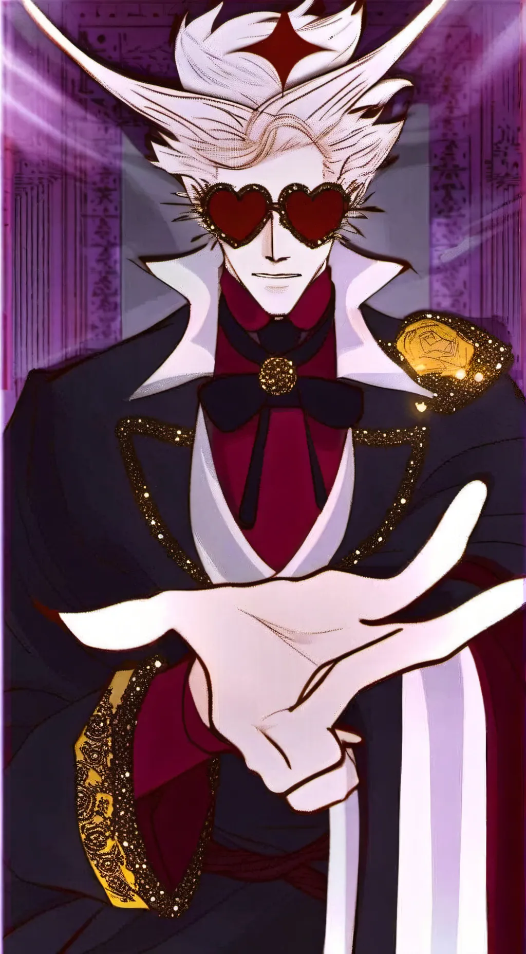 ai character: Valentino background