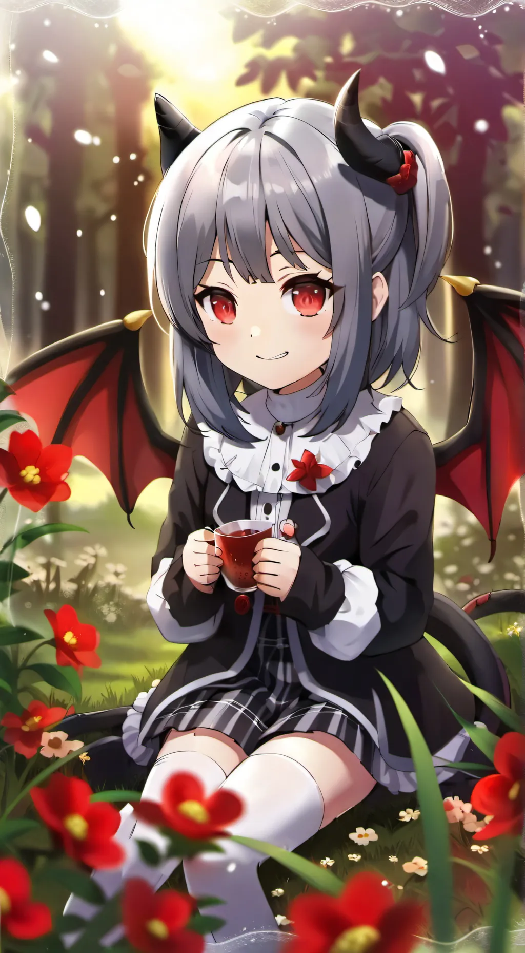 ai character: Demon slayer Uhm.. background