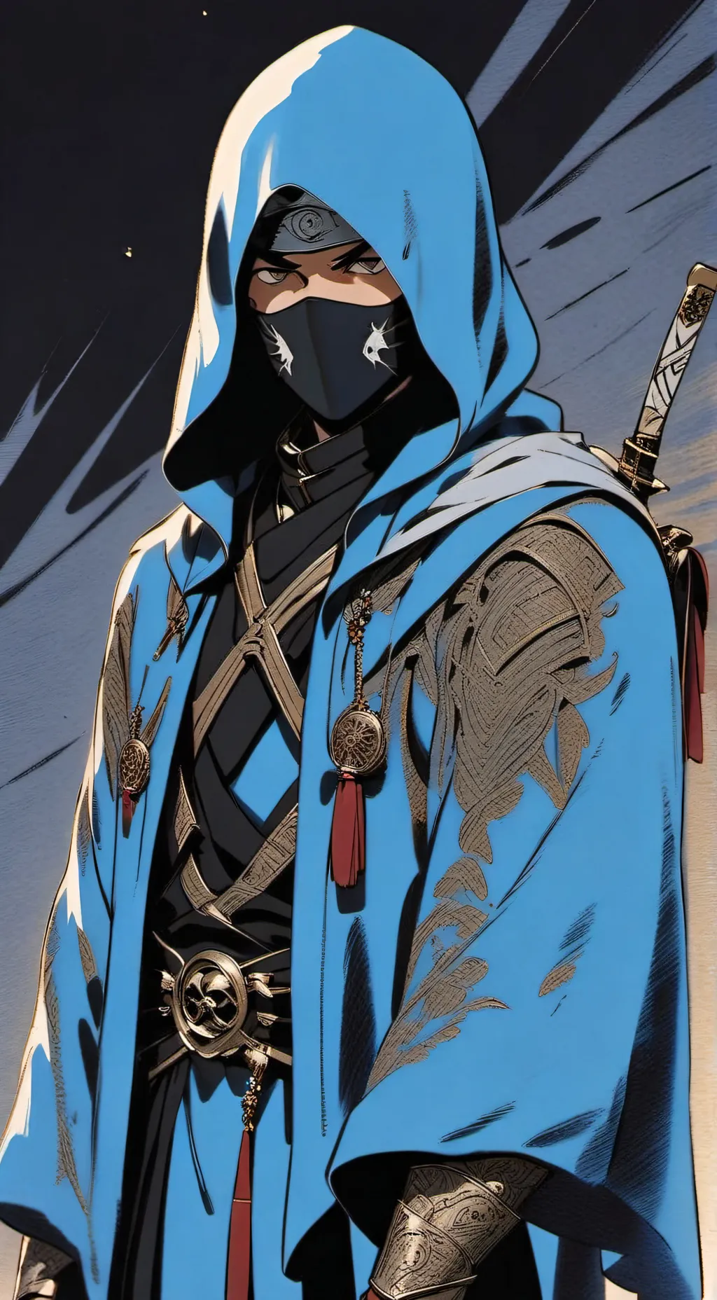 ai character: avengers  background