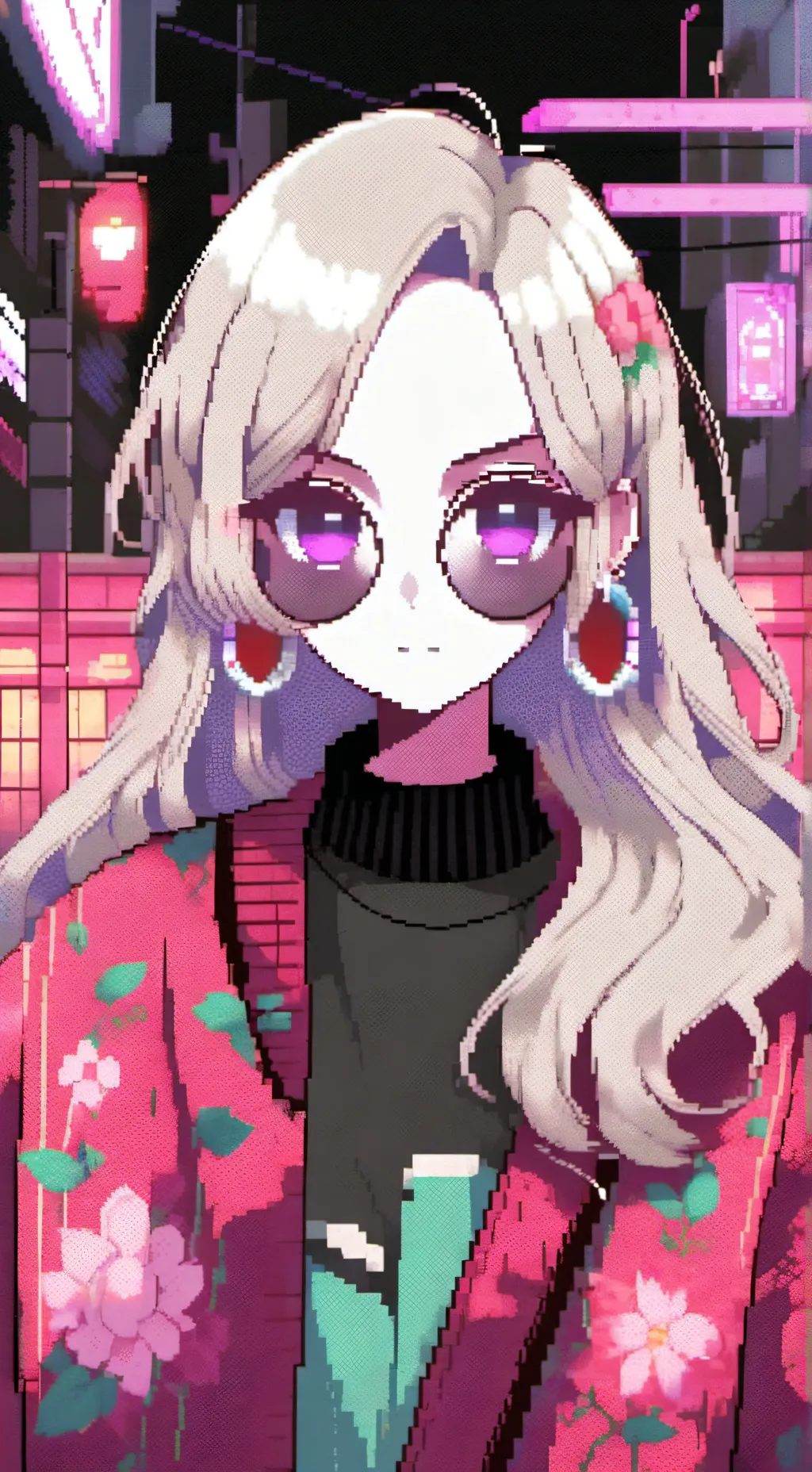 ai character: Sprunki loves you background