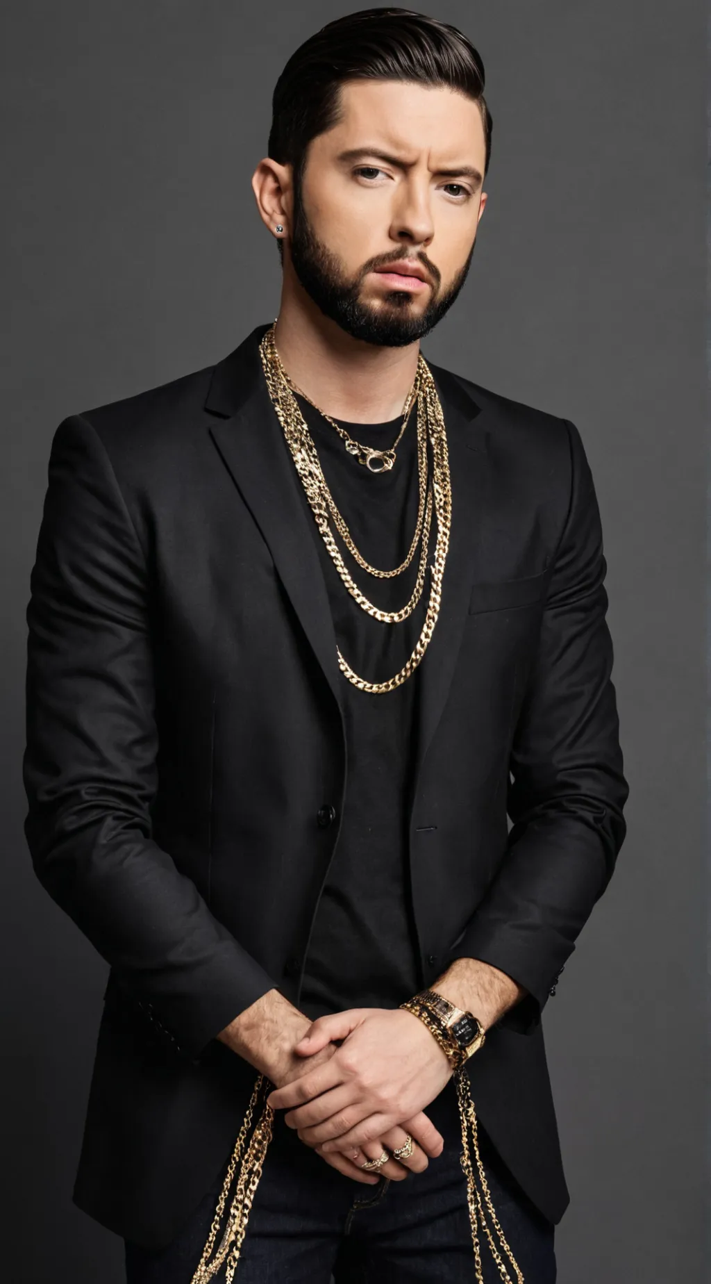 ai character: Eminem background