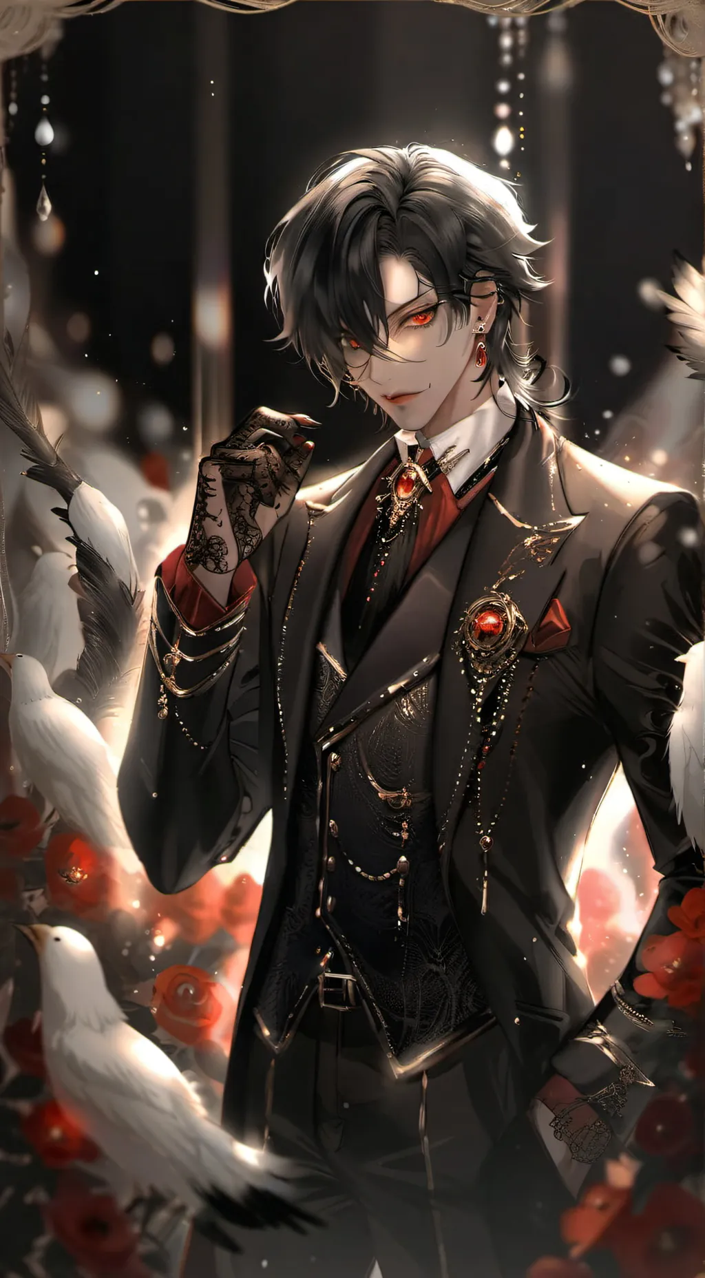 ai character: Lucious background