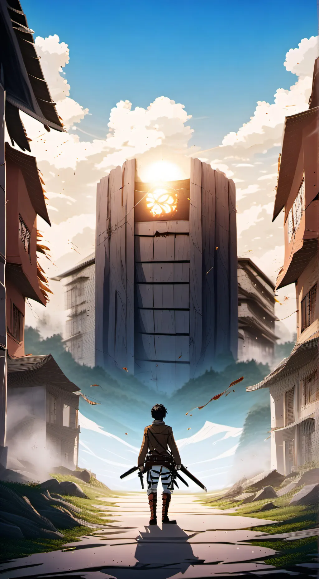 ai character: Attack background