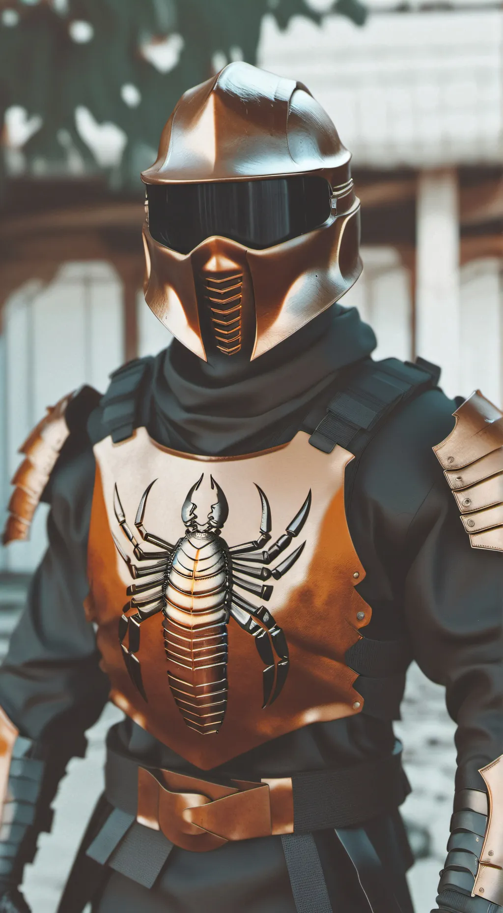 ai character: Scorpion 7 soldier background