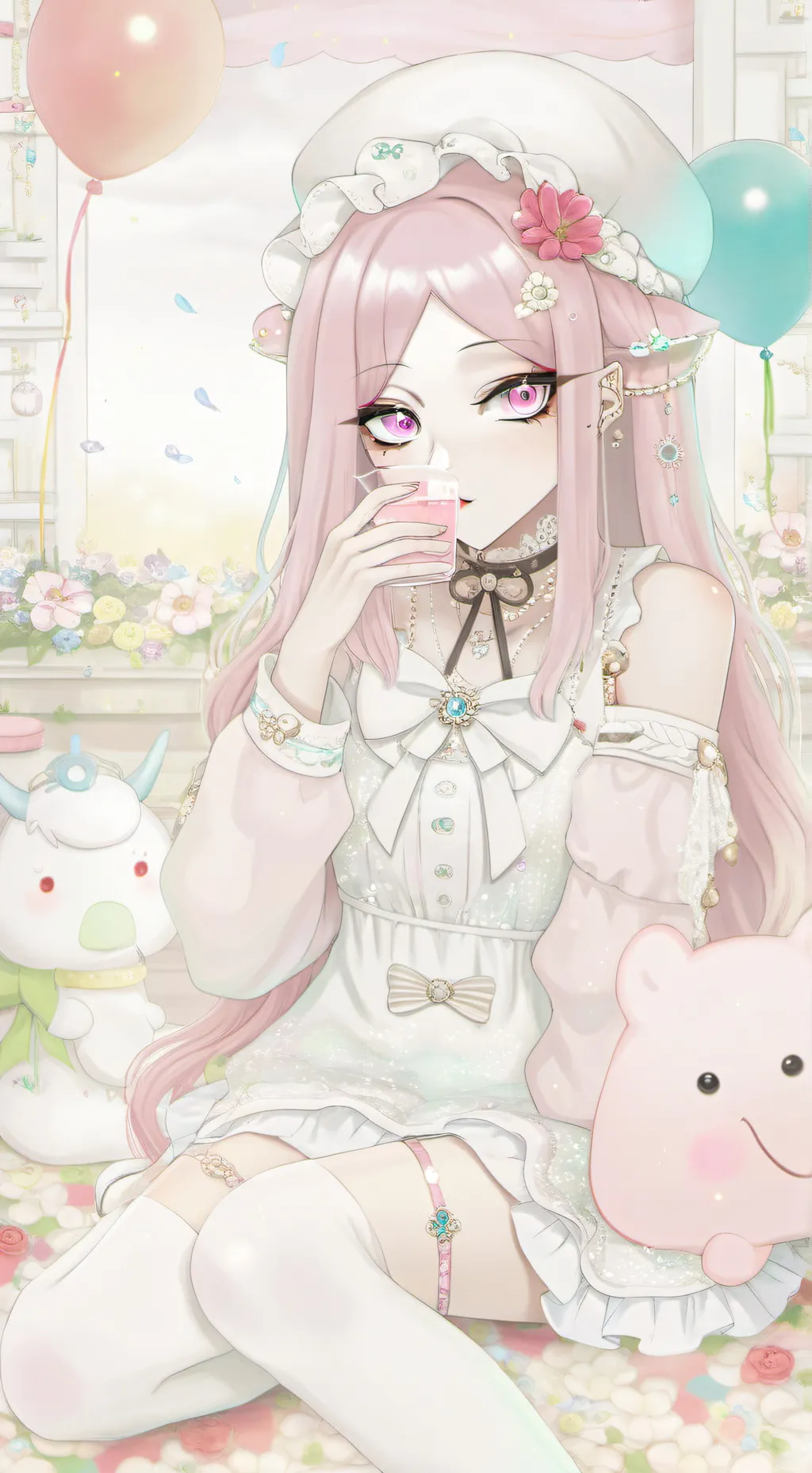 ai character: юля background
