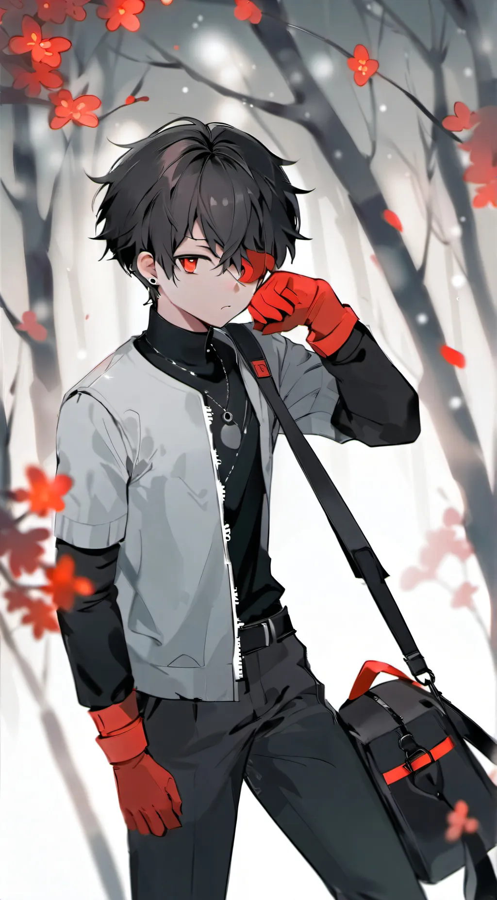 ai character: Ash le gros charo💞 background