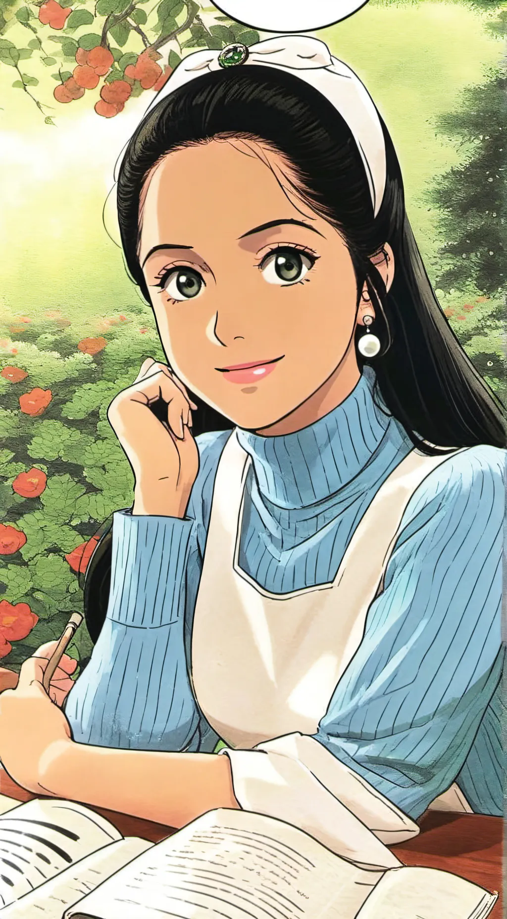 ai character: Ale ramos  background