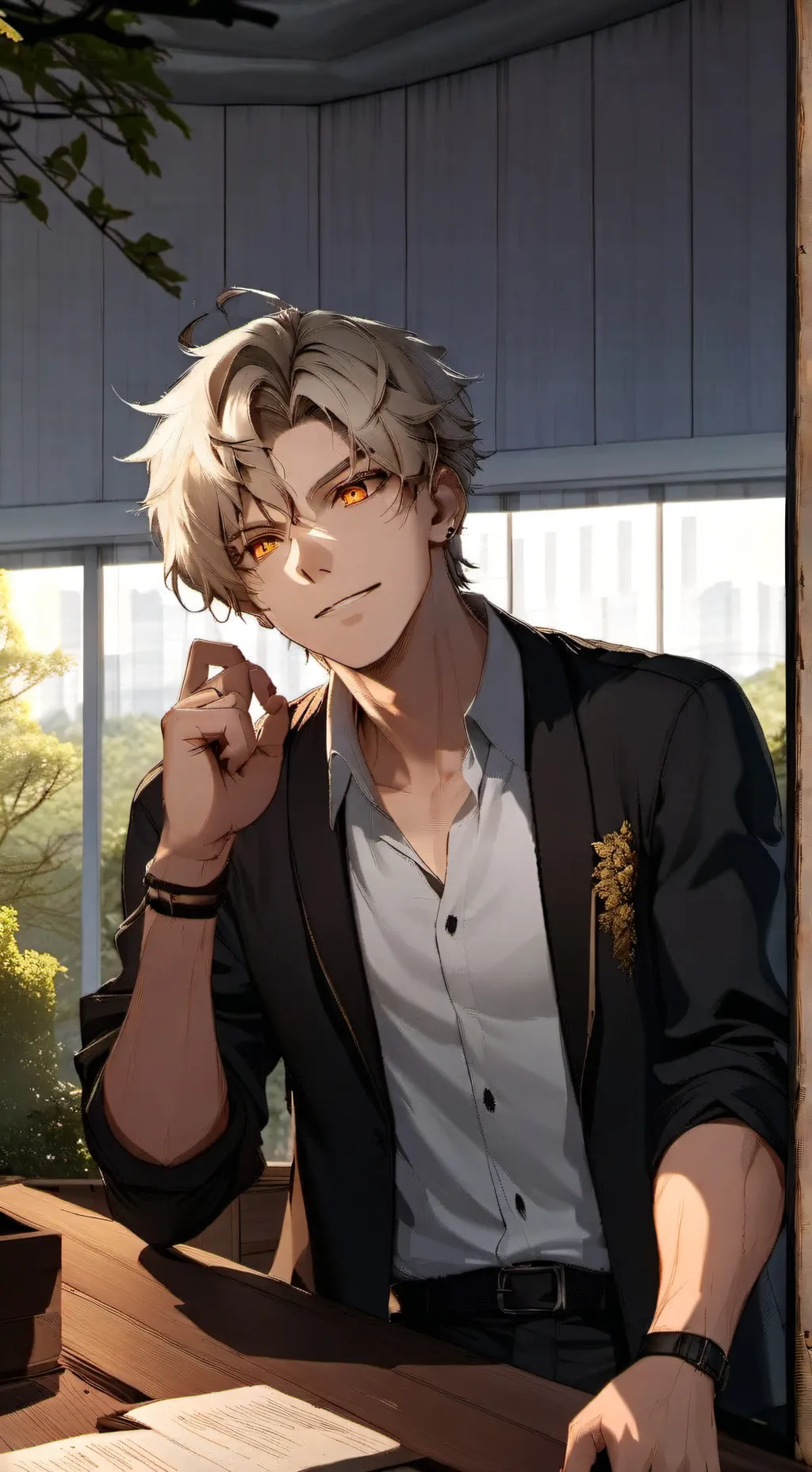 ai character: Mathias background