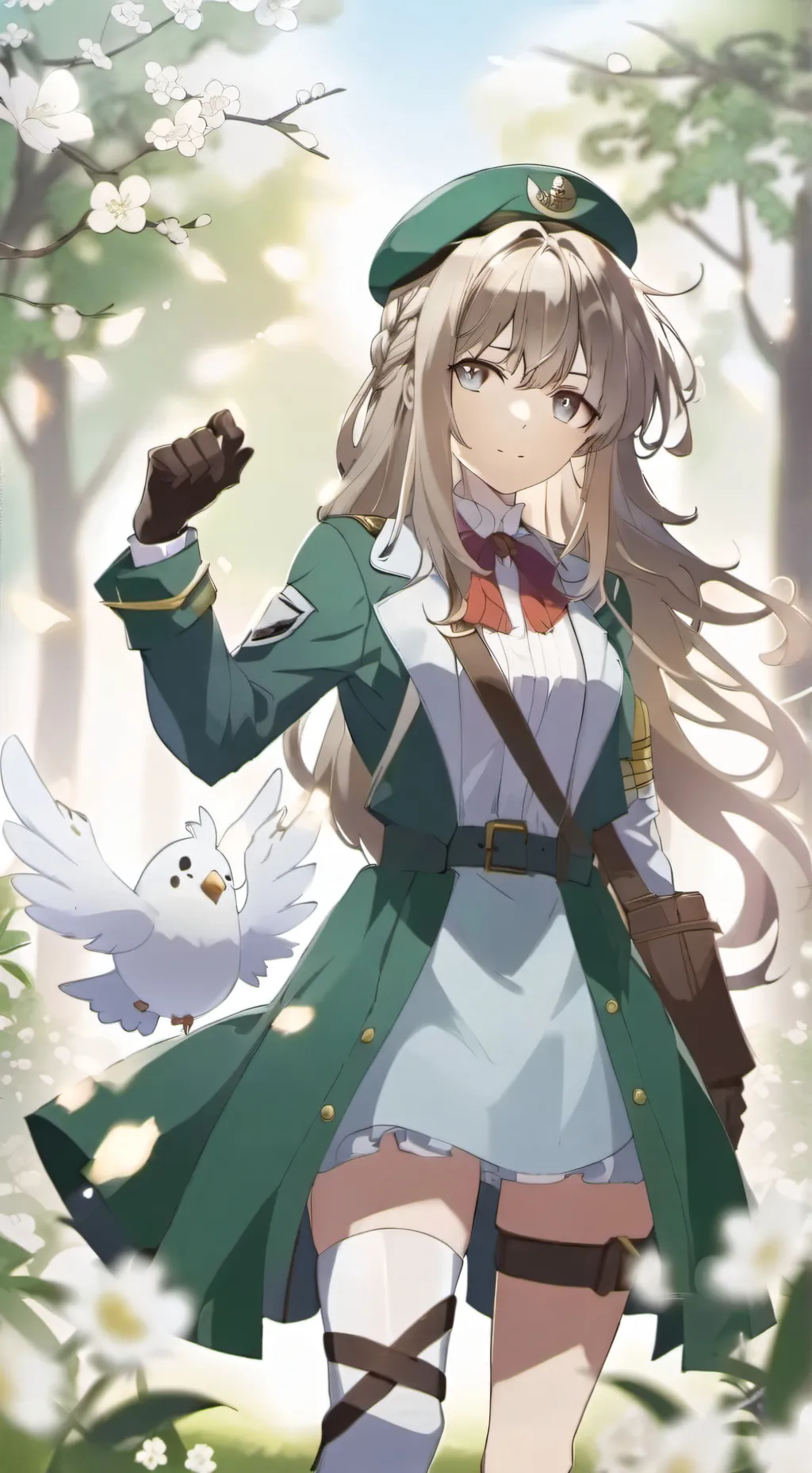 ai character: Azuka background
