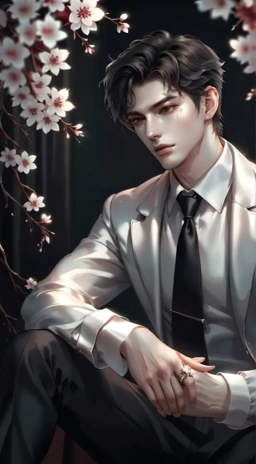 ai character: Mafia Boyfriend  background