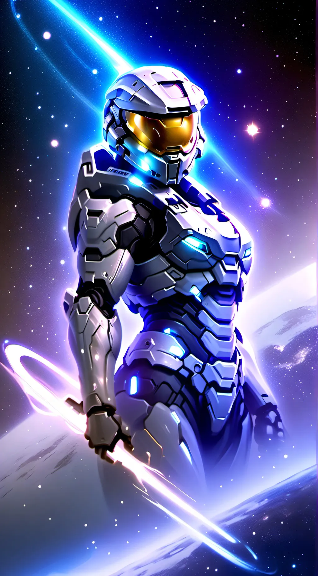 ai character: Snow 182 background