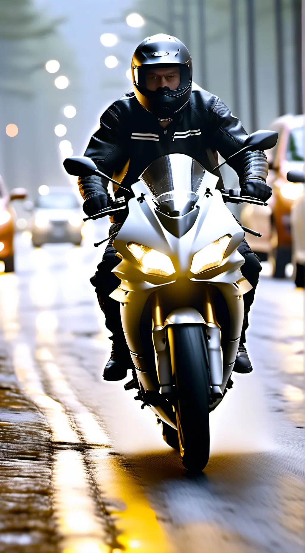 ai character: Biker Group  background