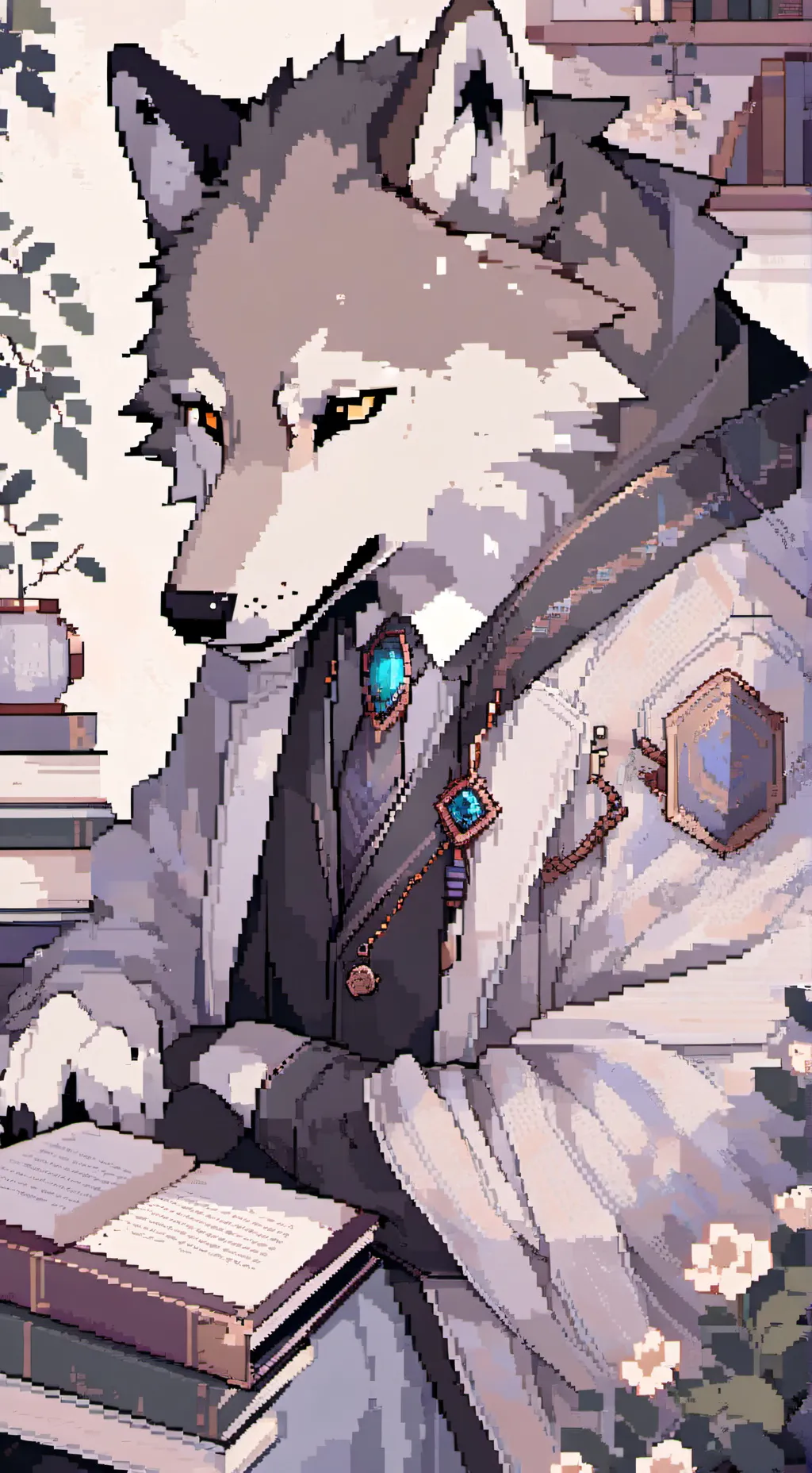 ai character: Lore keeper  background