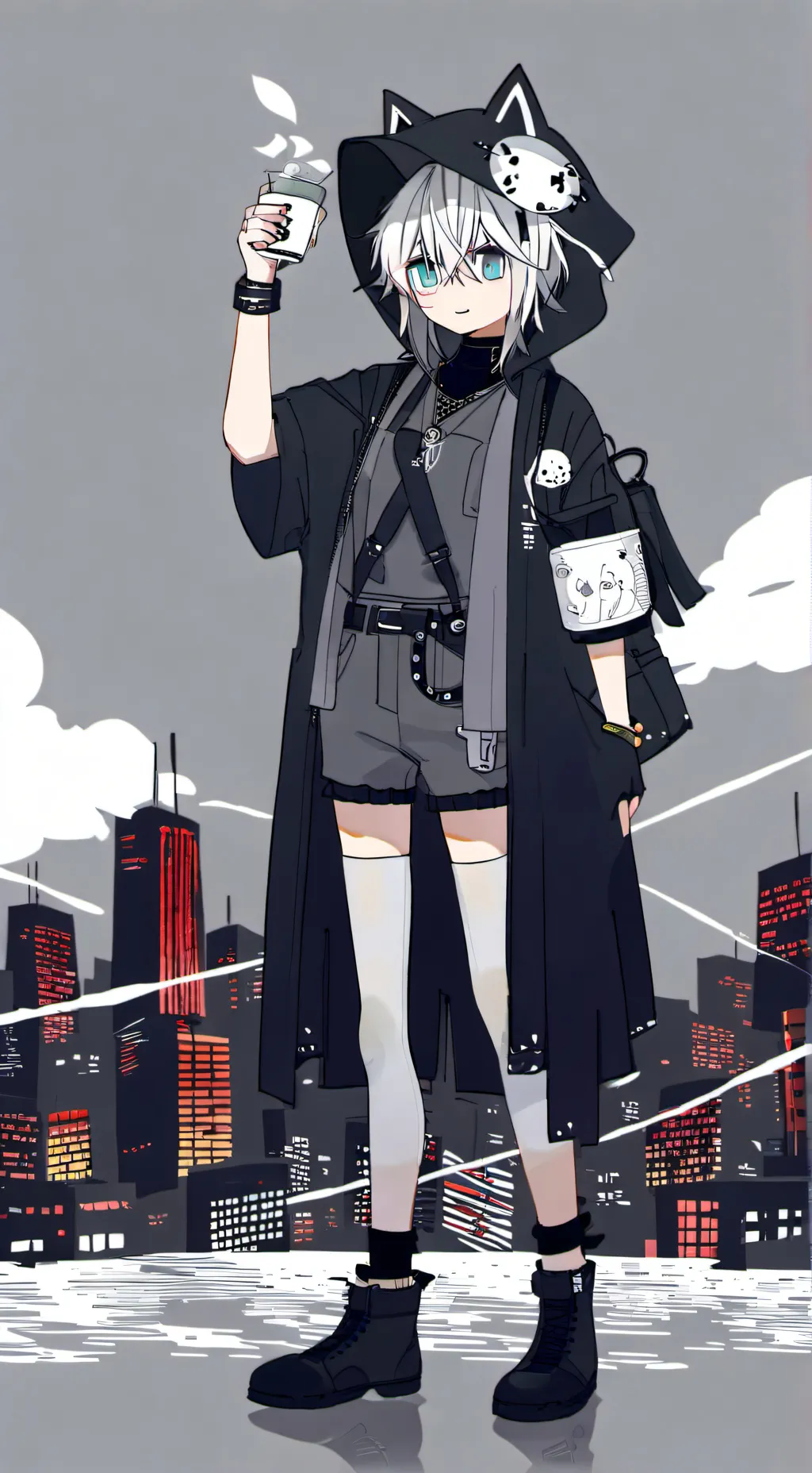ai character: Gacha story w/myoc background