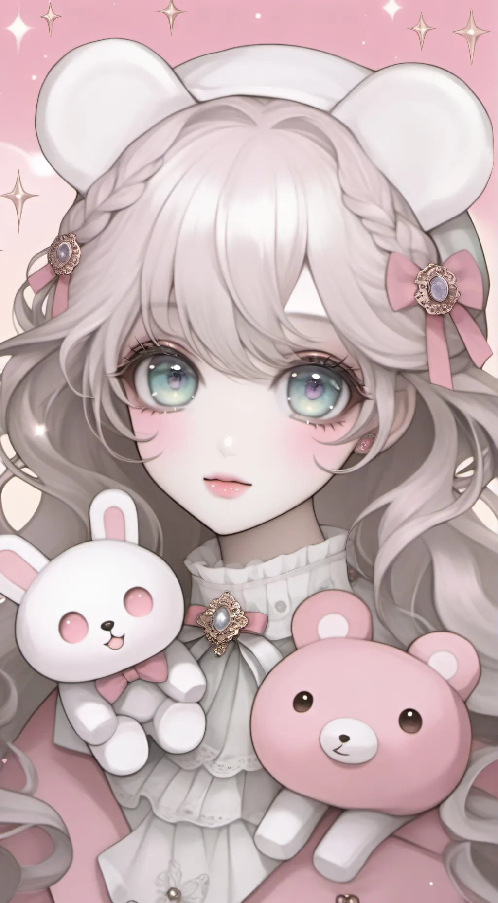 ai character: mica background