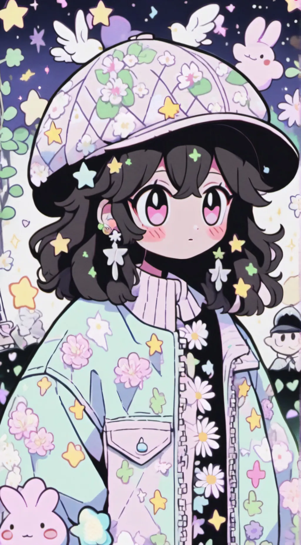 ai character: F!KONA GIRLL!😜😜  background