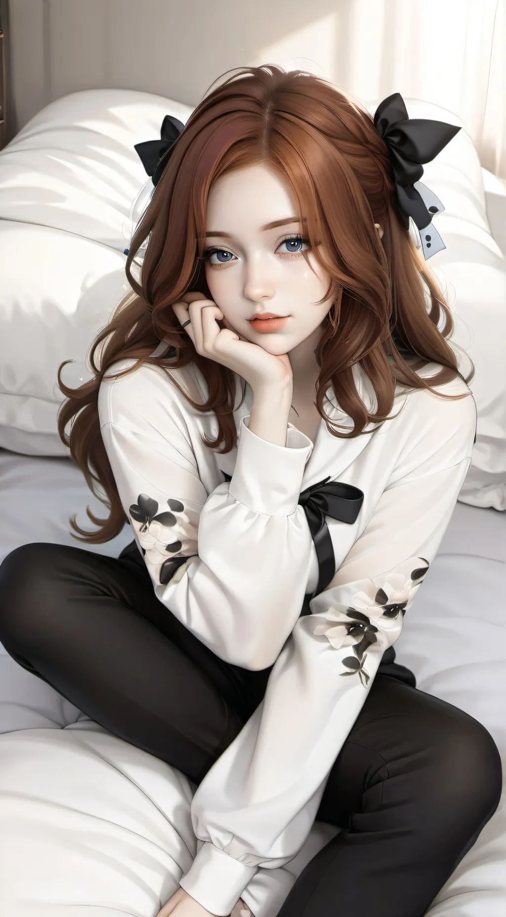 ai character: Amanda  background