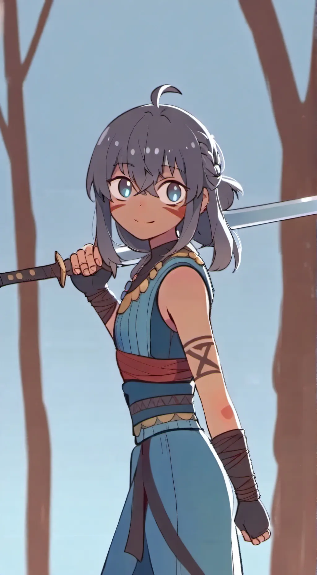 ai character: kiri background