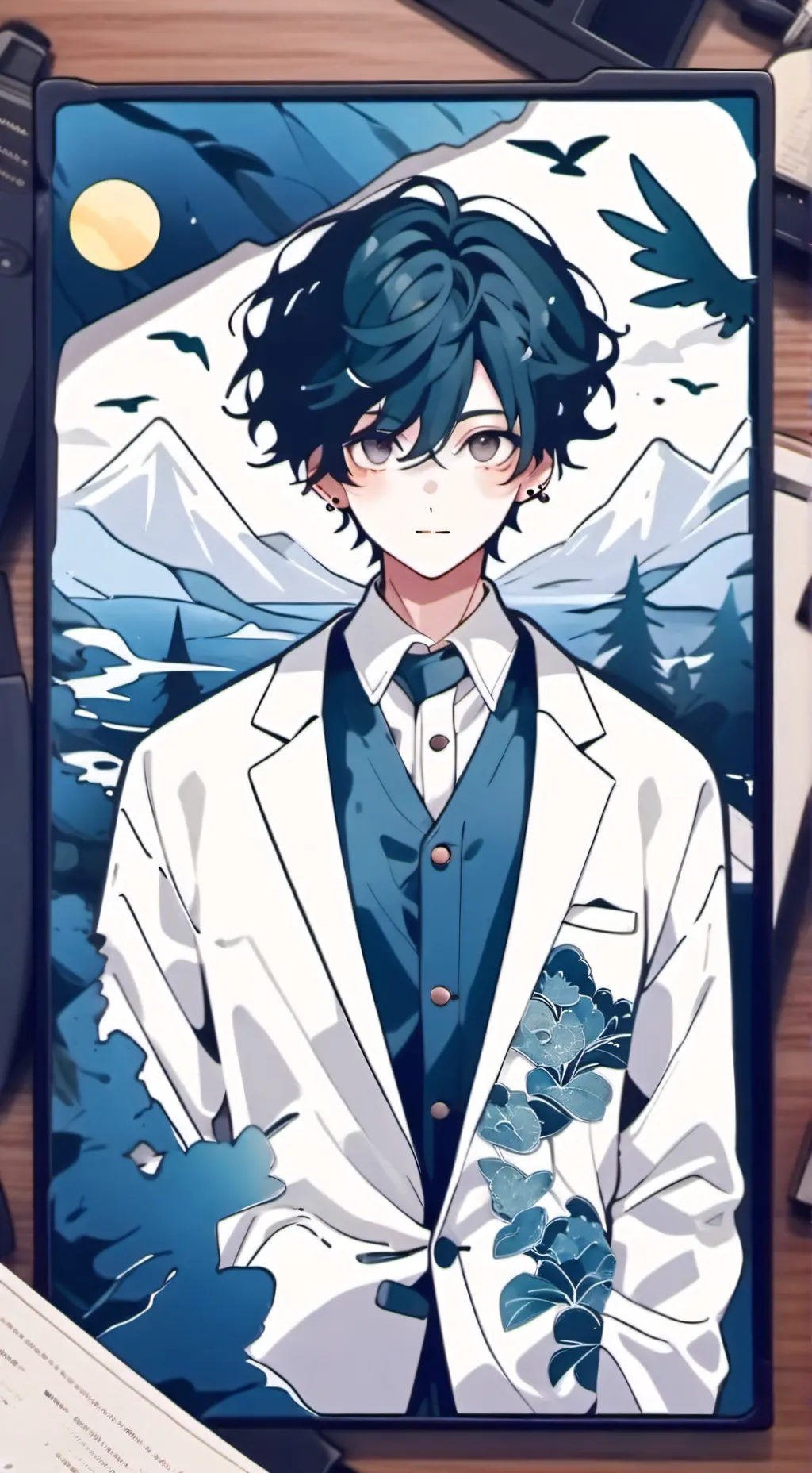 ai character: max background