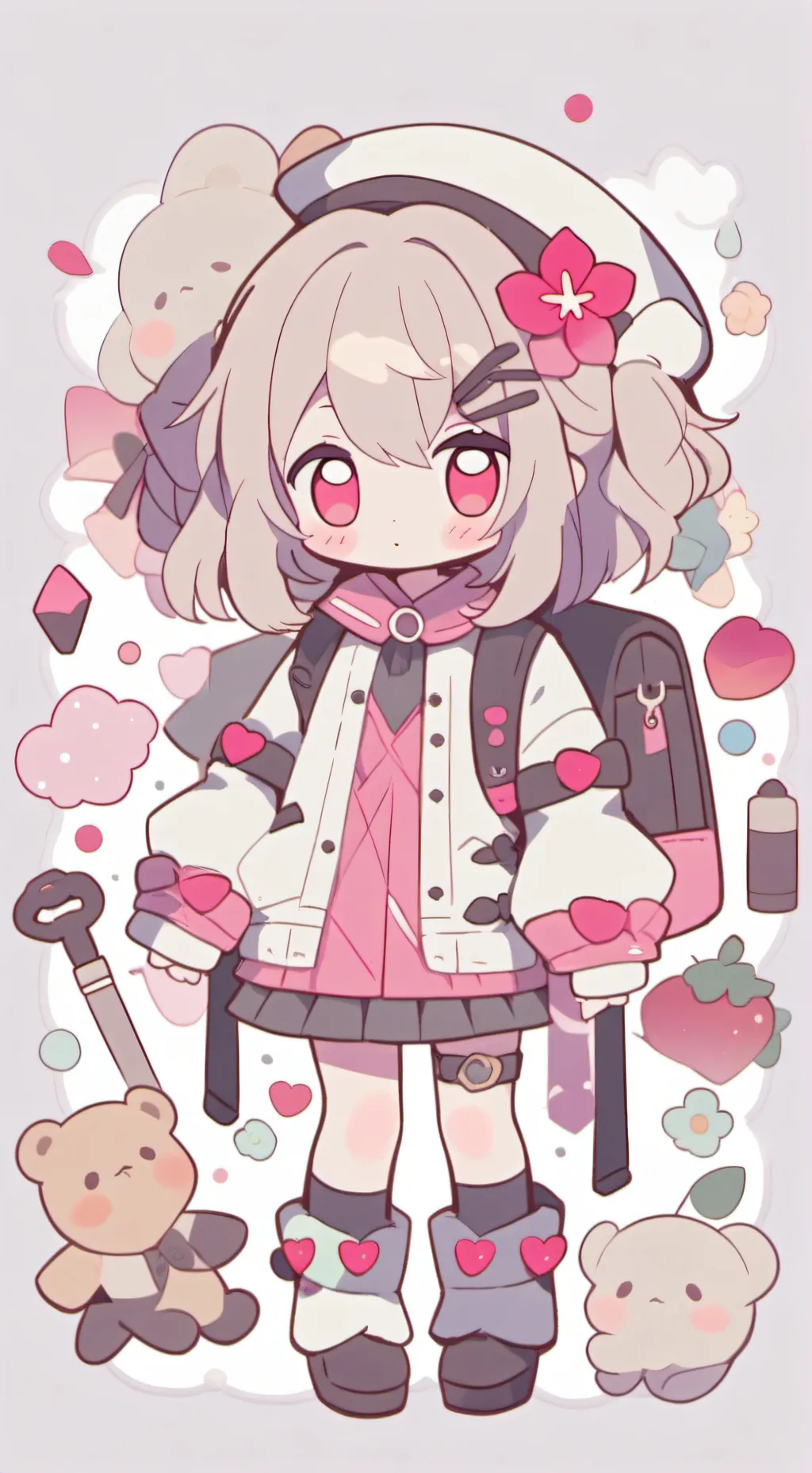 ai character: tvwoman background