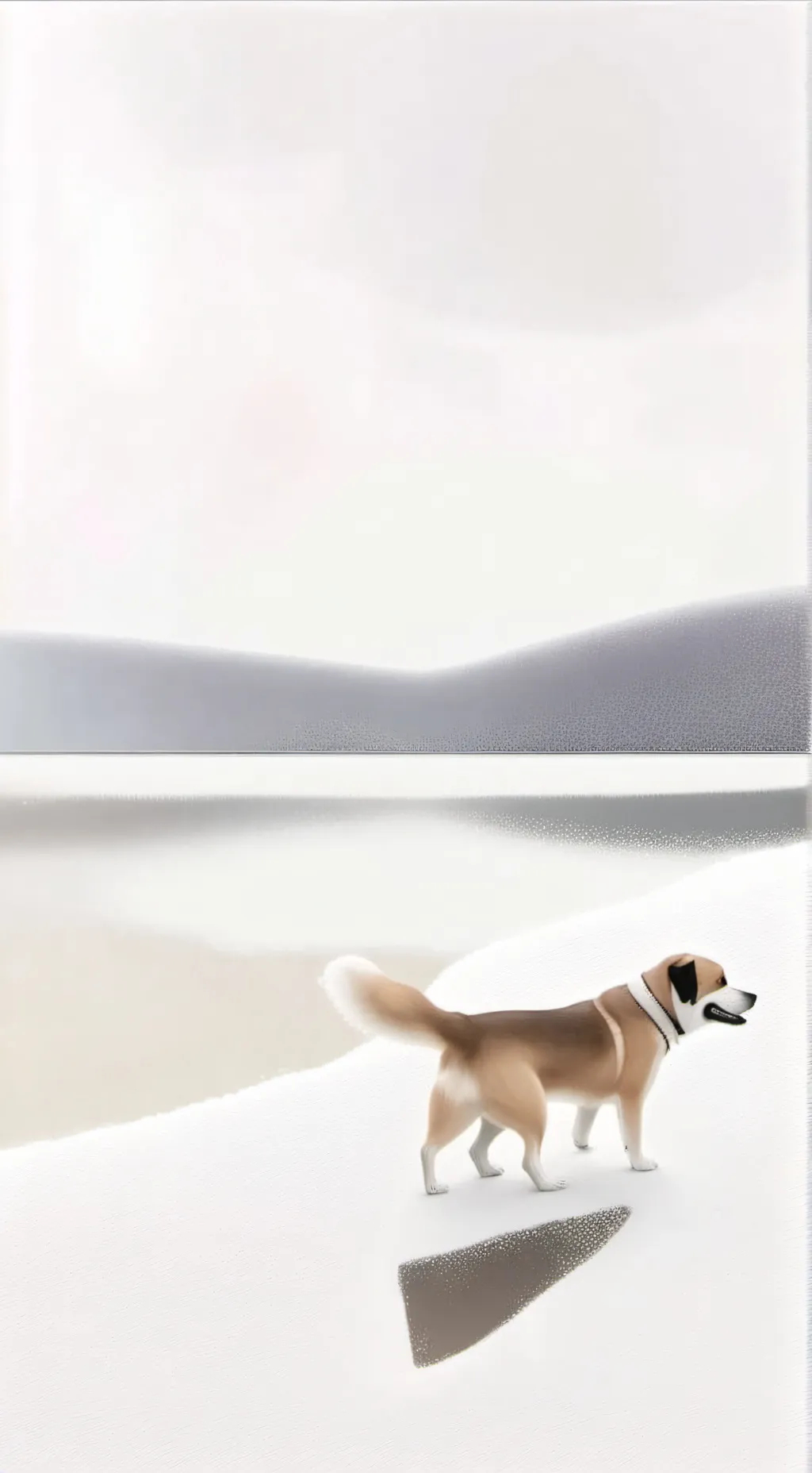 ai character: pebble background