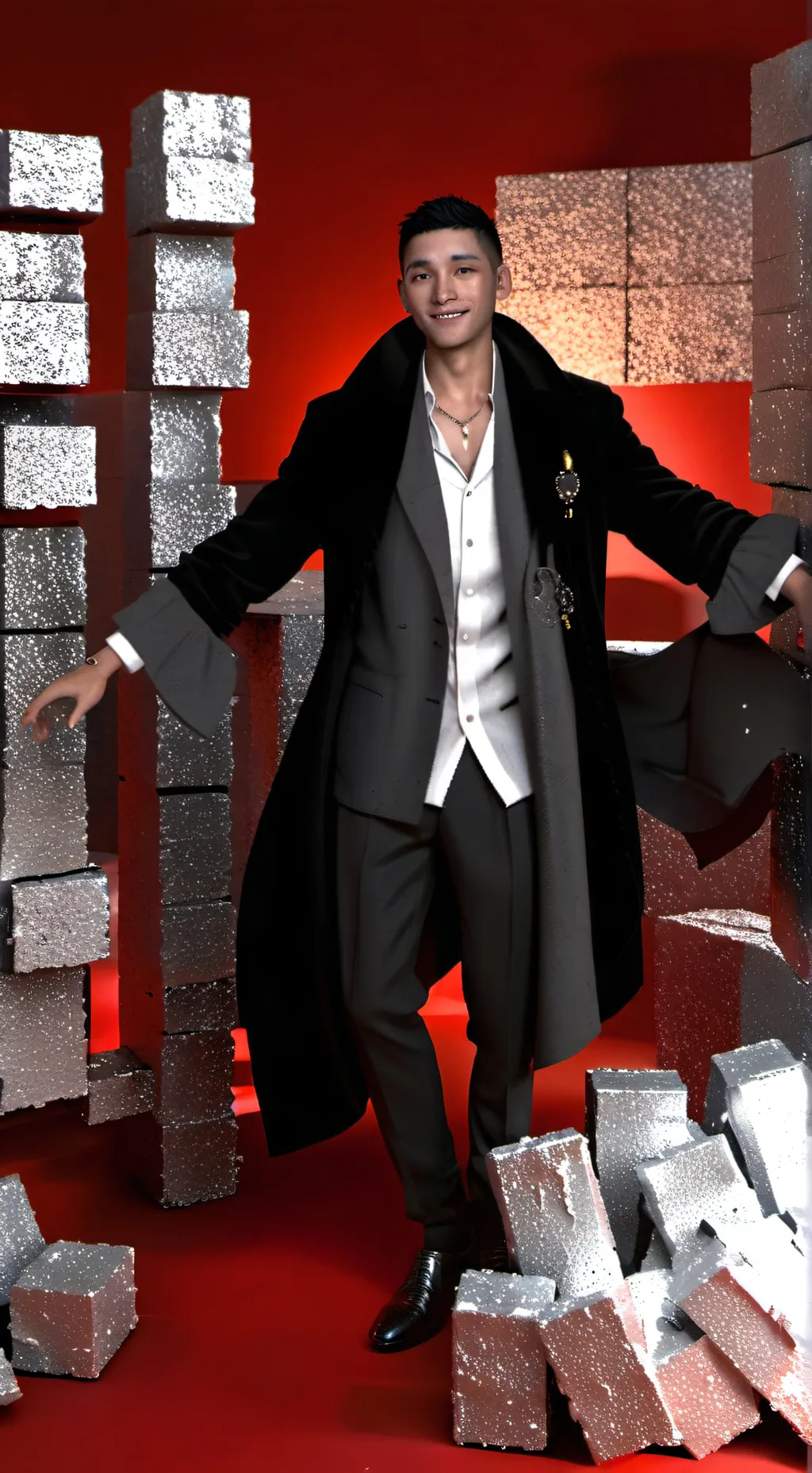 ai character: Juan Diego  background