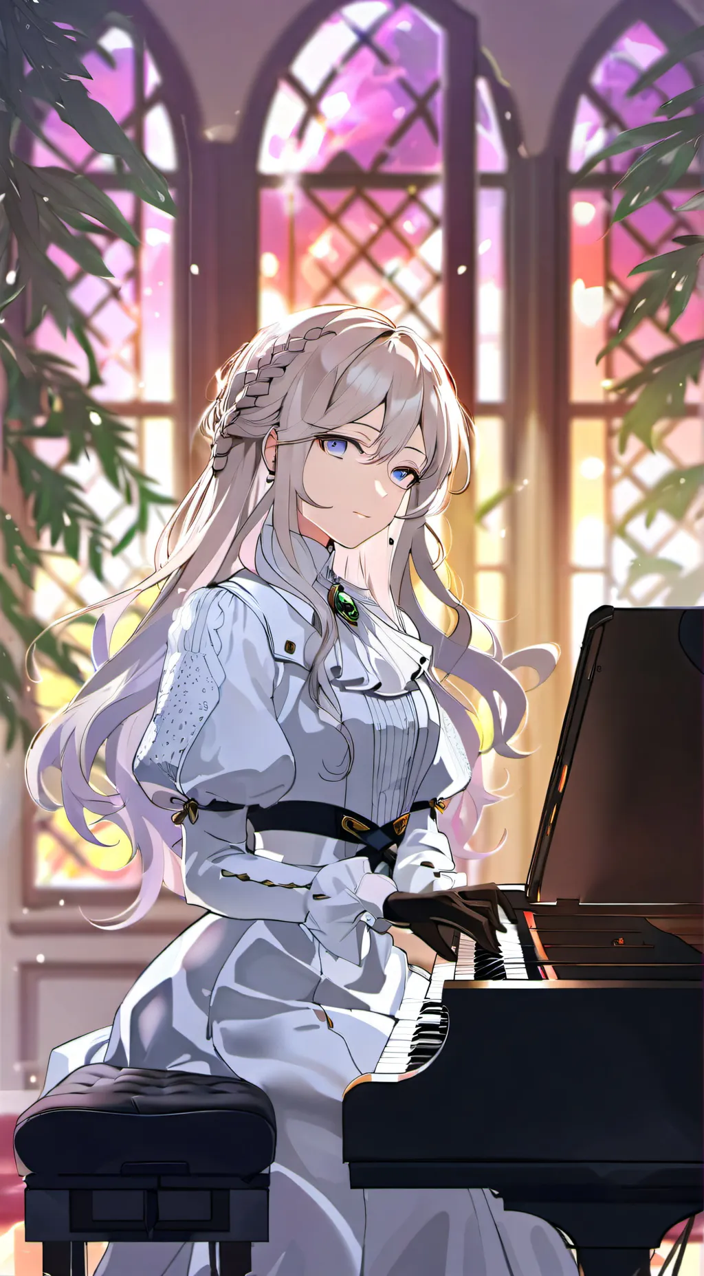 ai character: Aria background