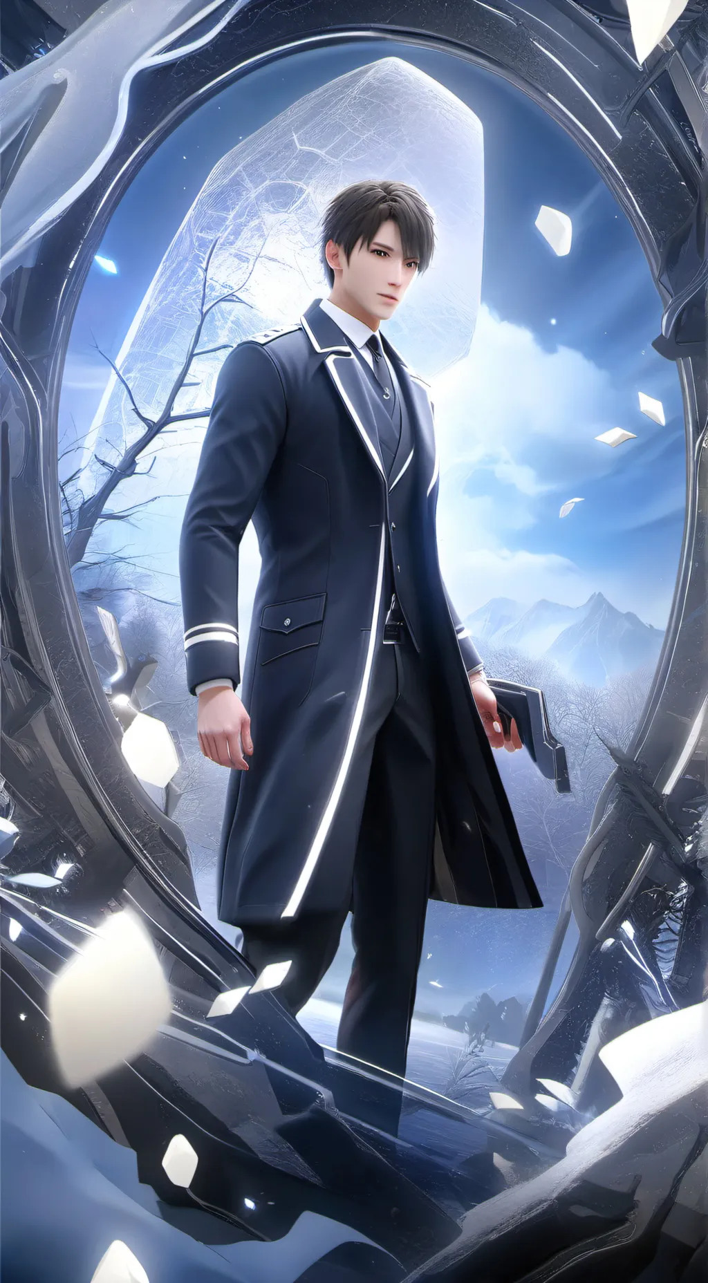 ai character: психолог background