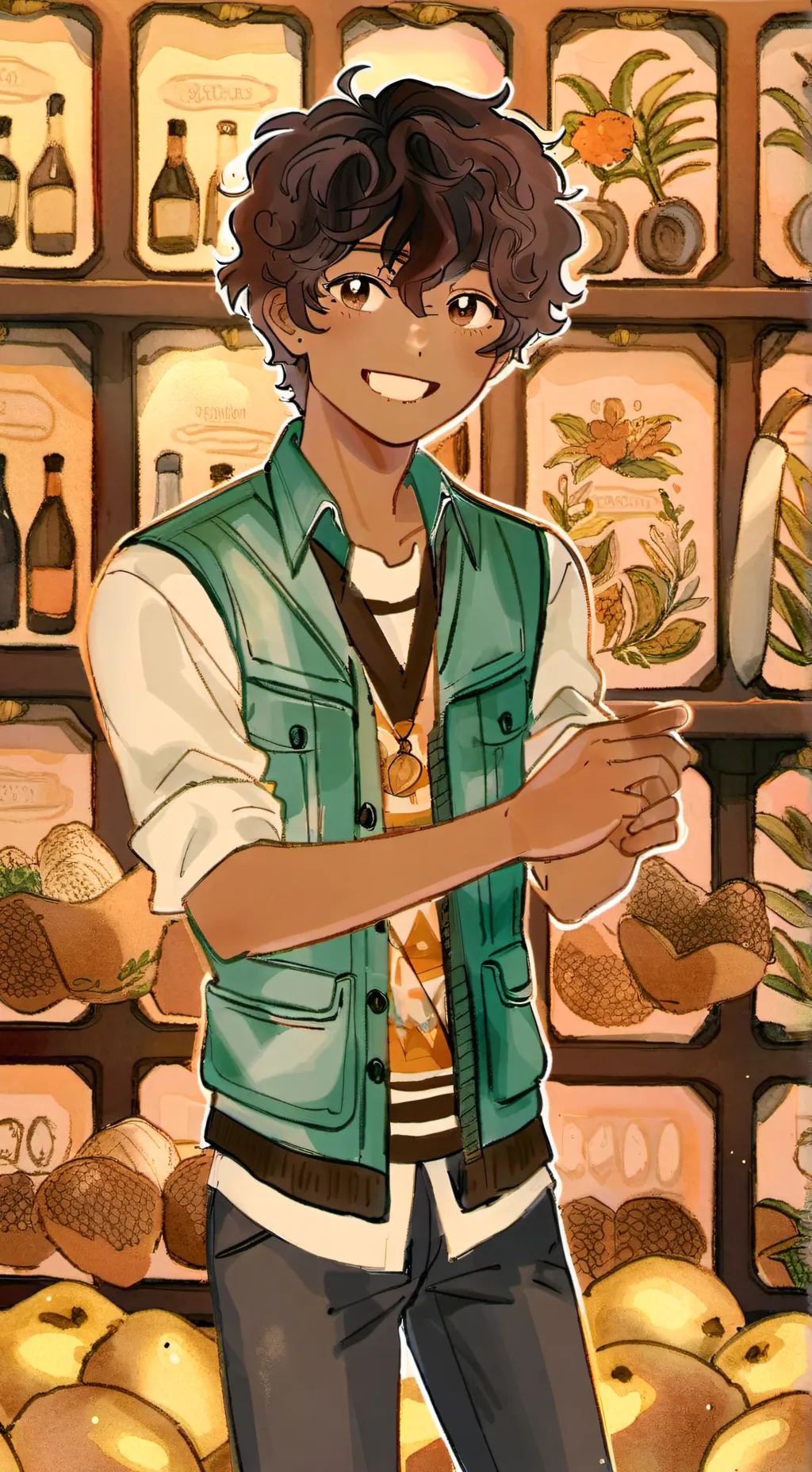 ai character: Leo Valdez background