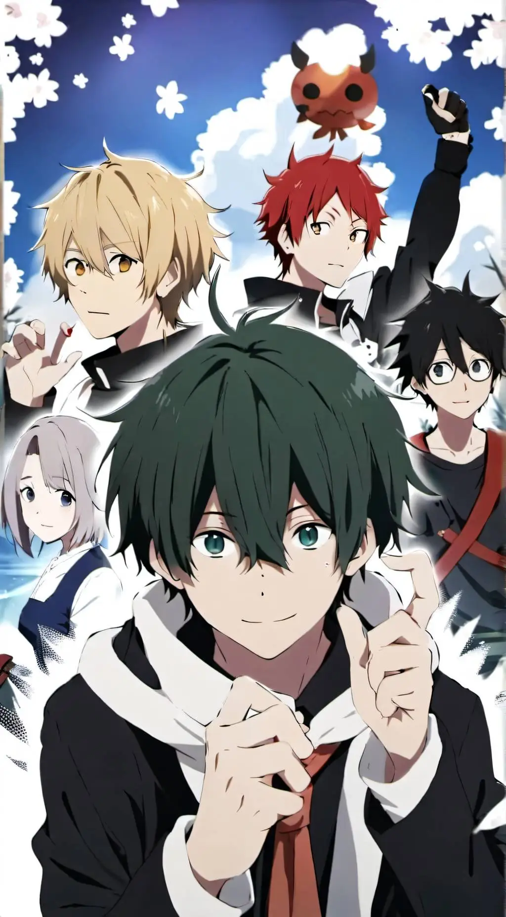 ai character: Mha my au background