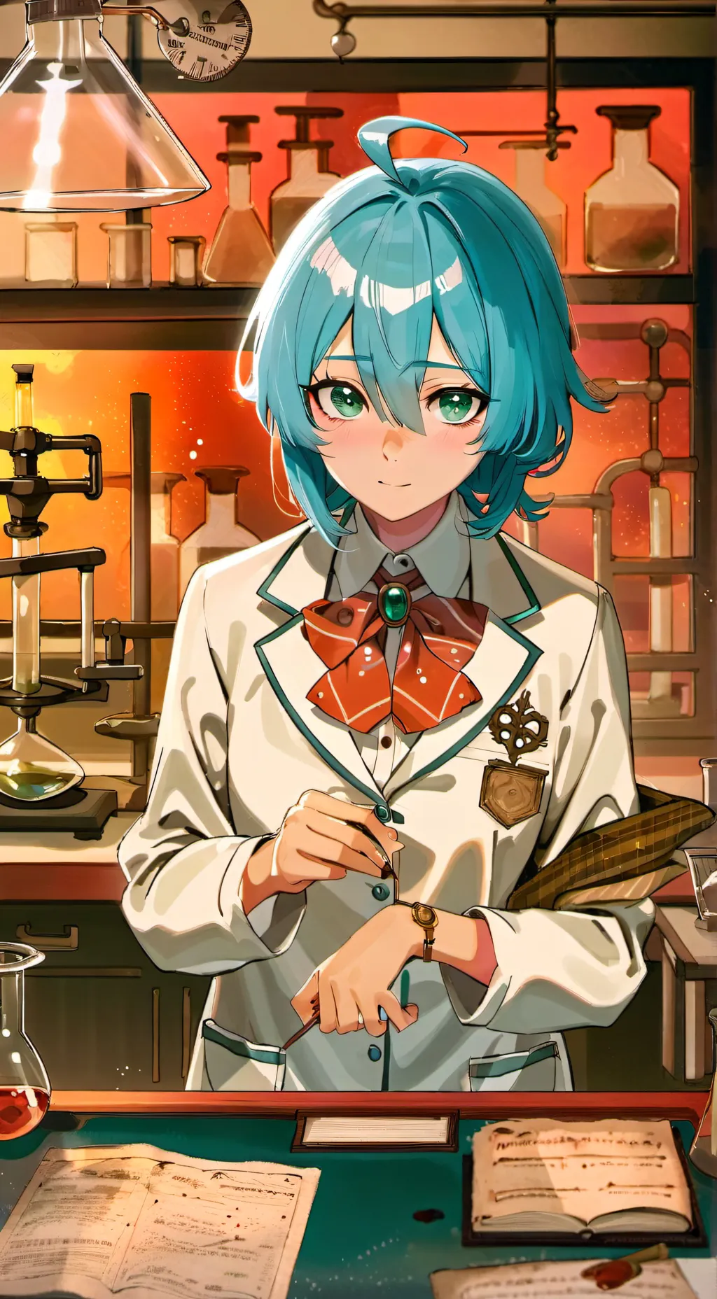 ai character: Himiko background