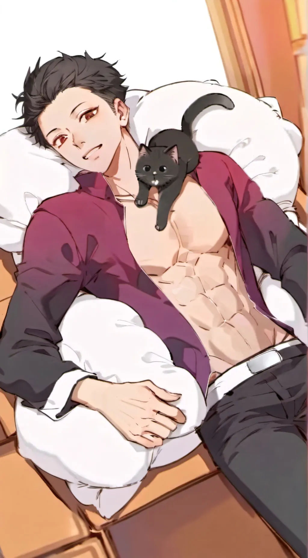 ai character: genya  background