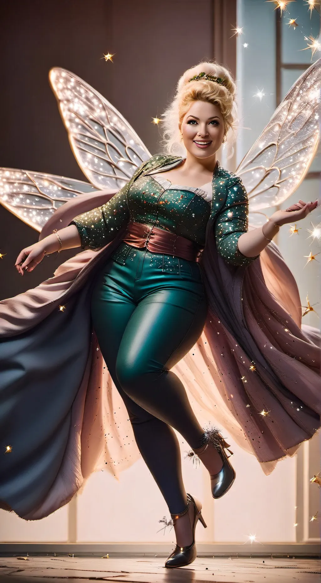 ai character: Aurora background