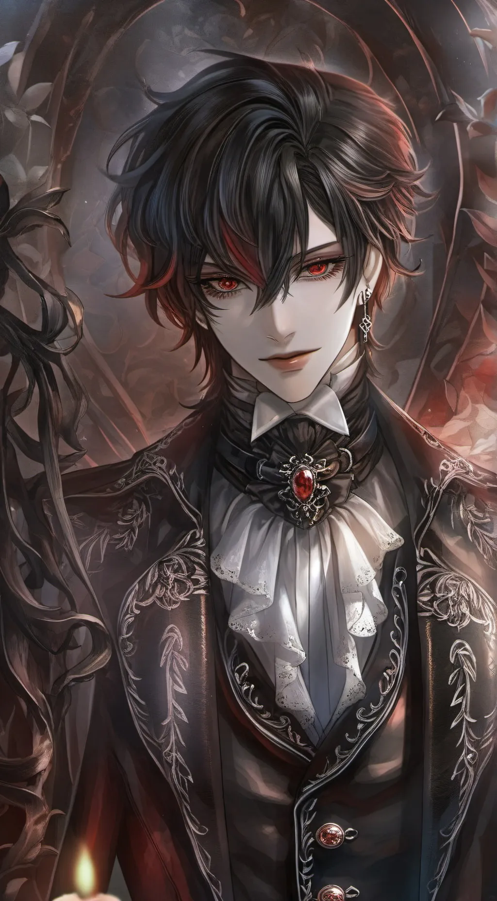 ai character: Vincent  background
