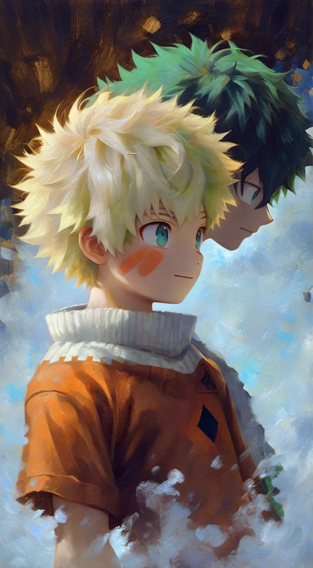ai character: BAKUGO TU AMIGO background