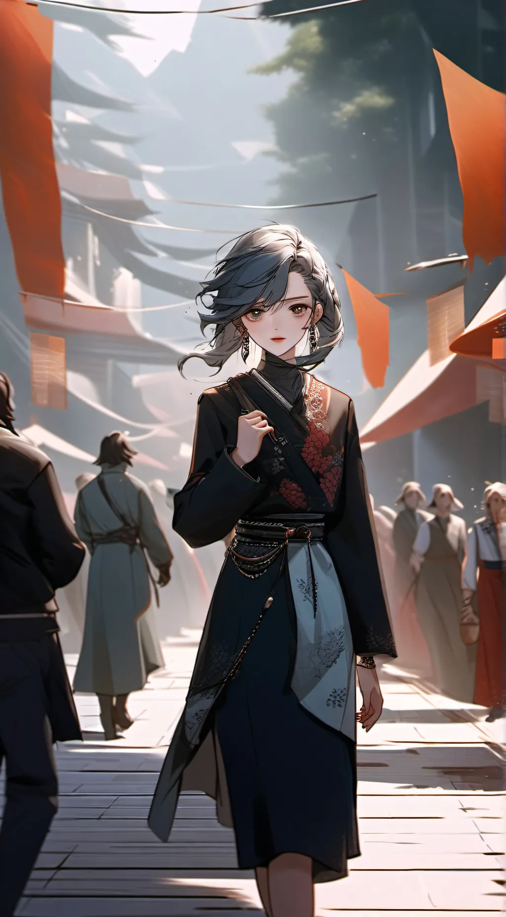 ai character: ana background