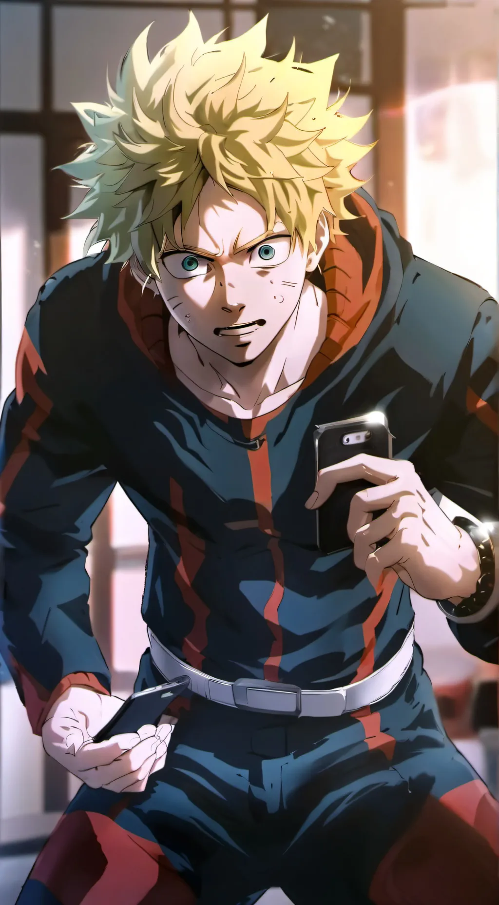 ai character: mha  background