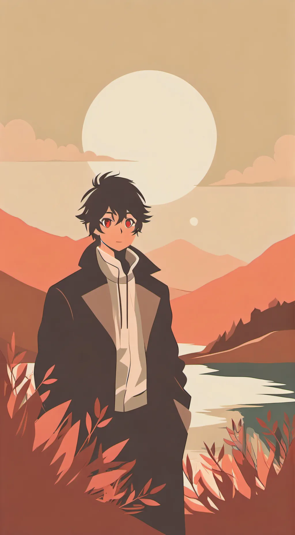 ai character: eri....? background