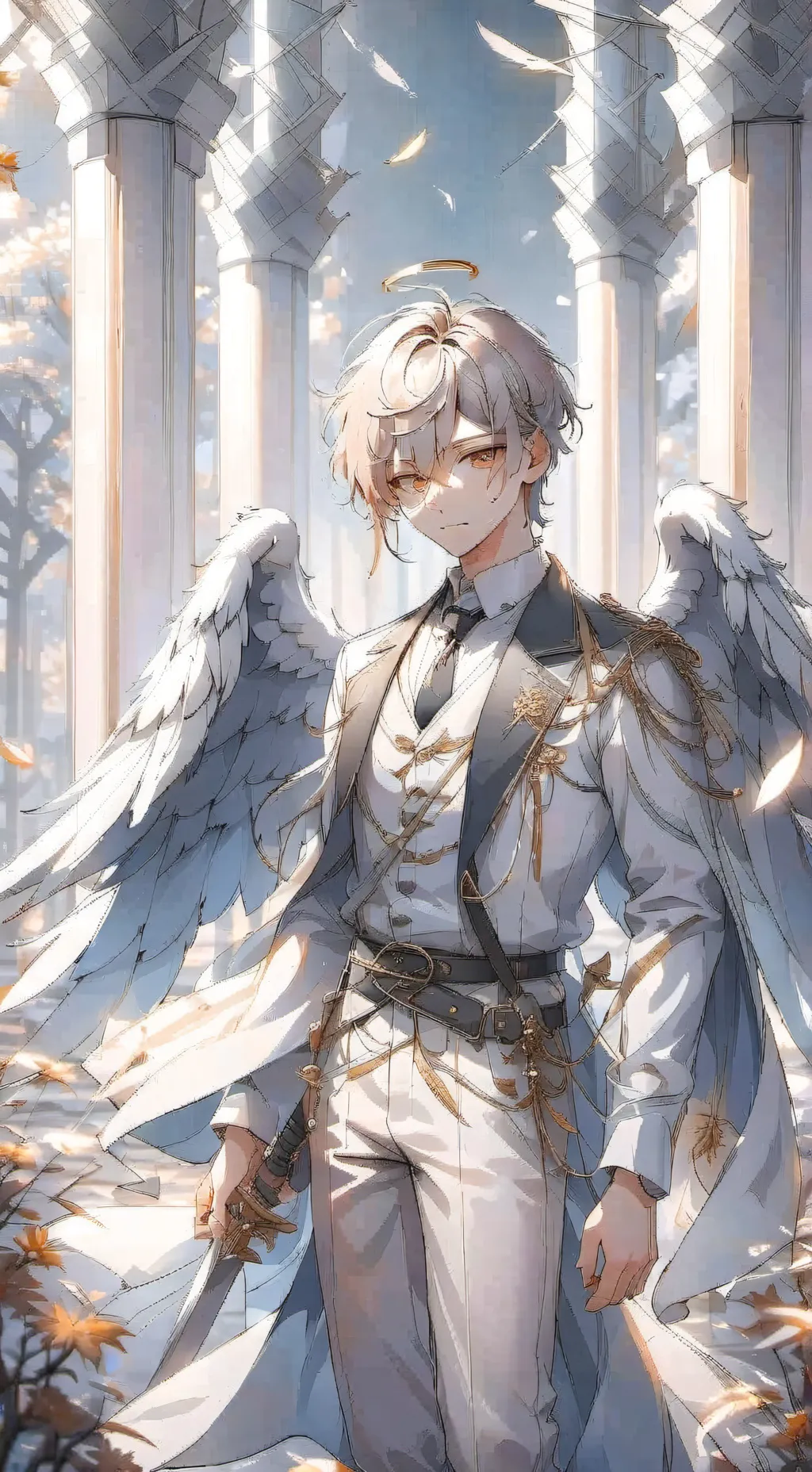 ai character: 👁Cornelian🪽 background