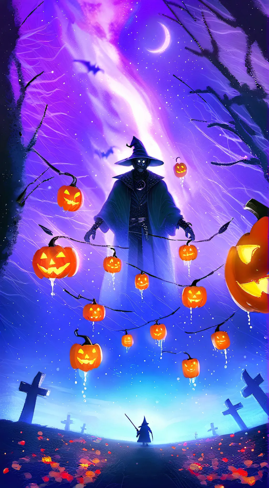 ai character: Halloween Mha background