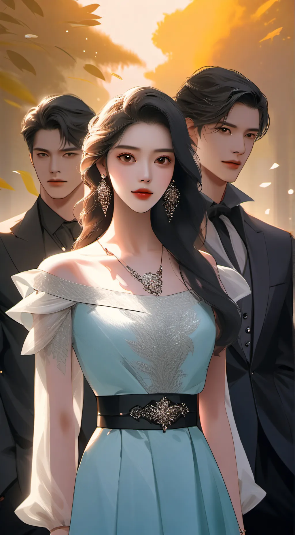 ai character: axel alex y alison background