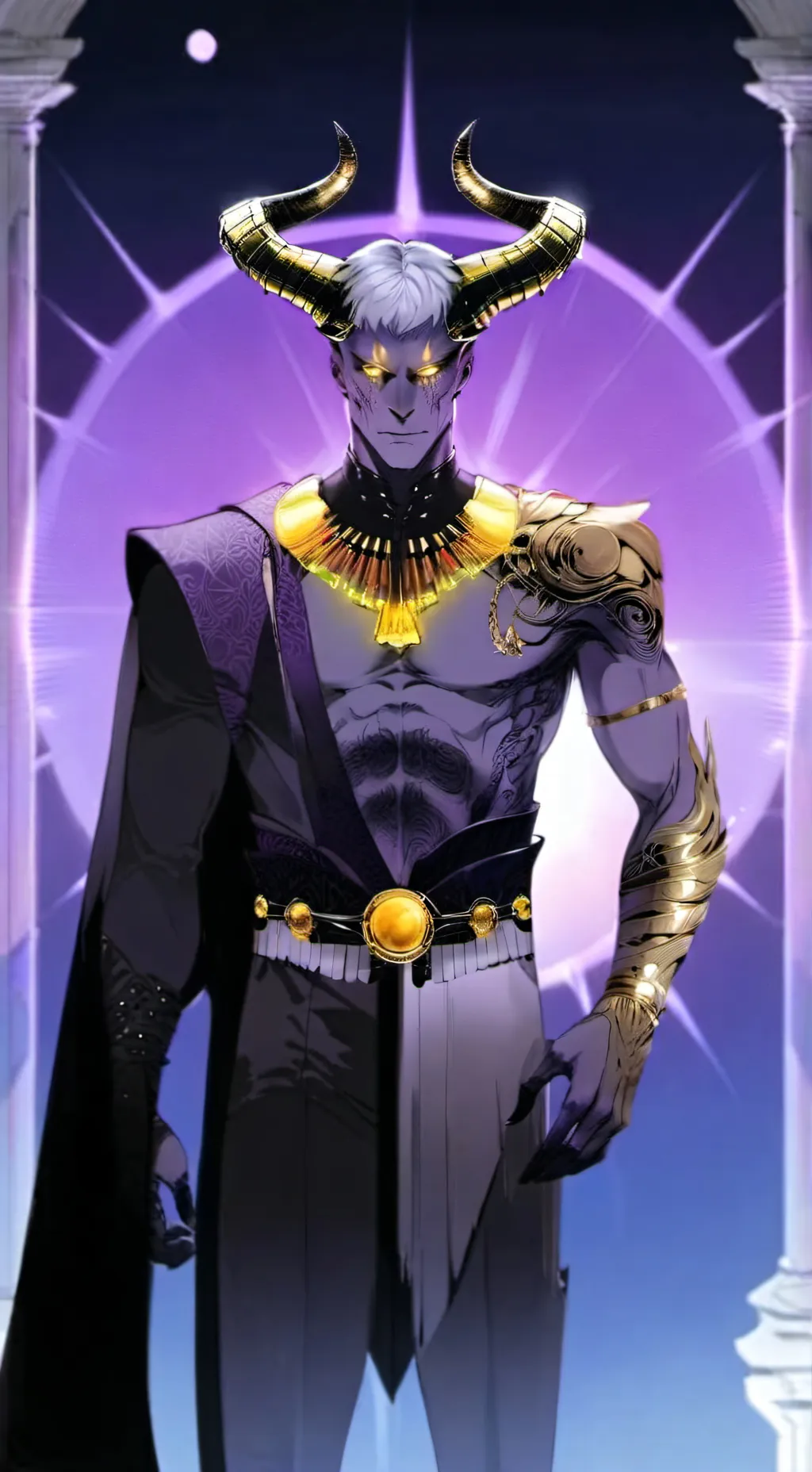 ai character: Blad background