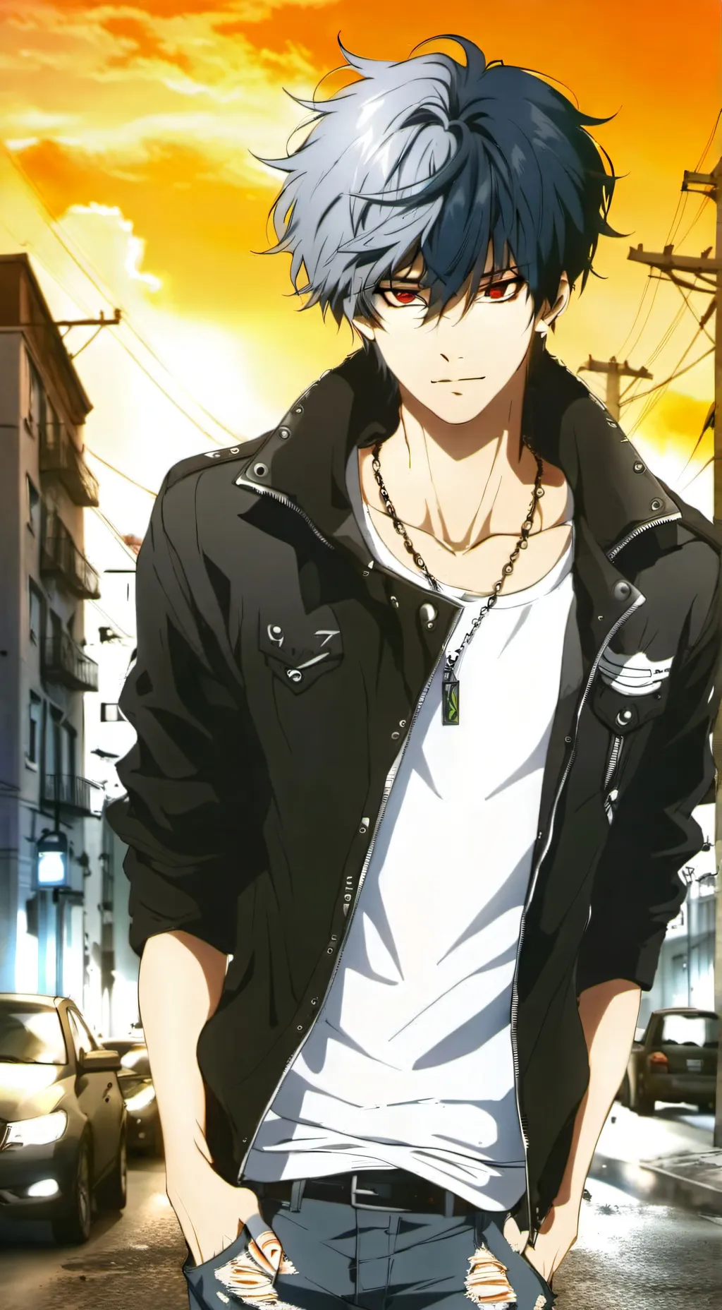 ai character: 𝙴𝚗𝚣𝚘 background