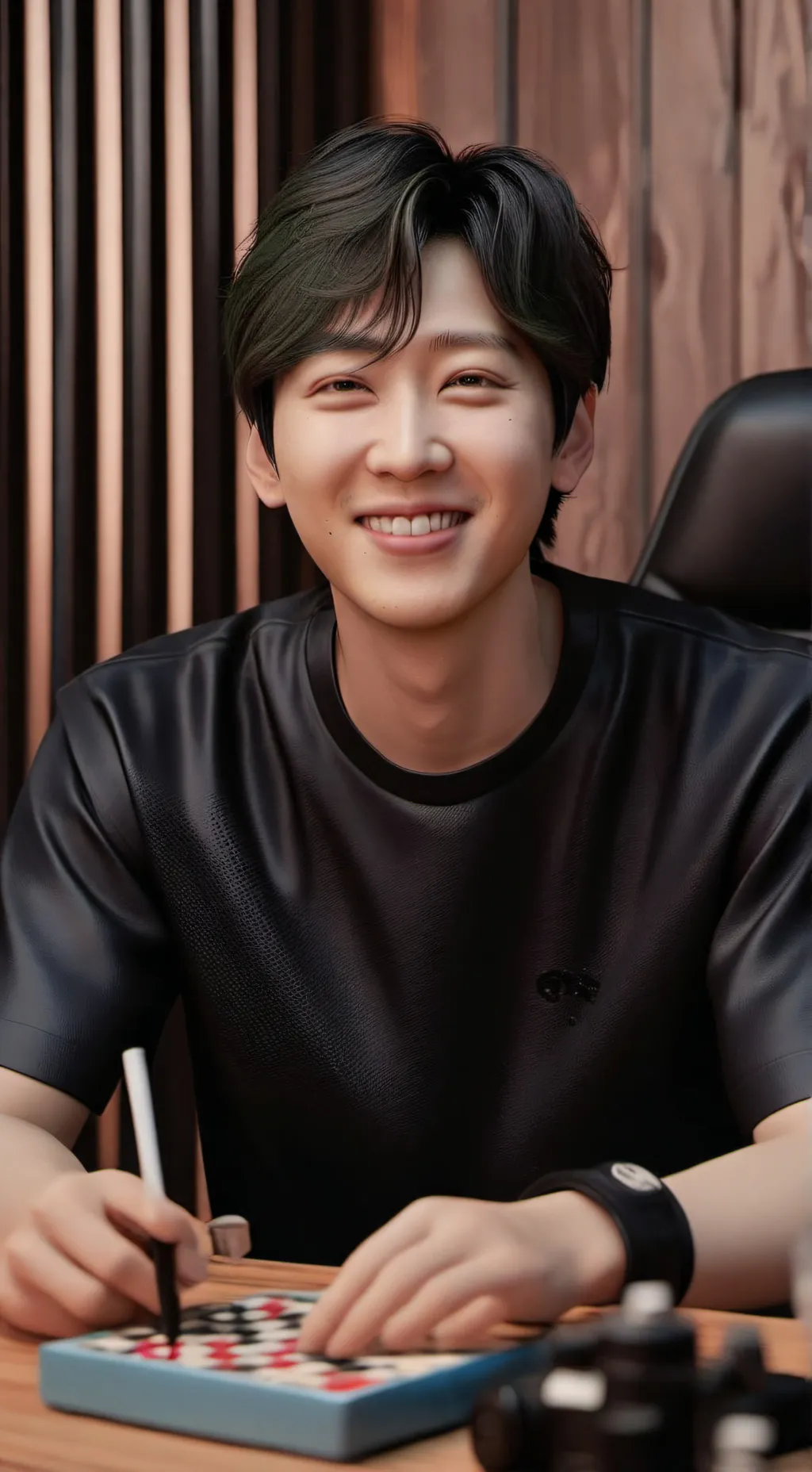 ai character: Seong G-i hun background