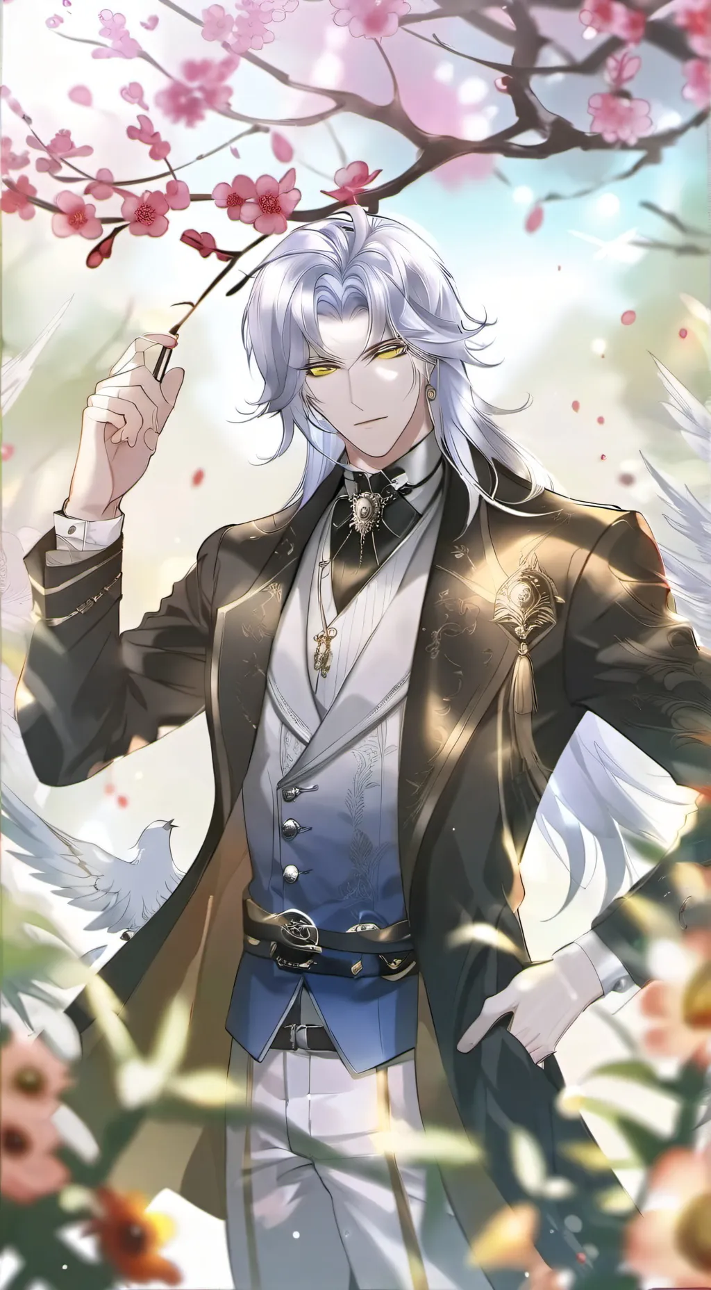 ai character: Malcom  background